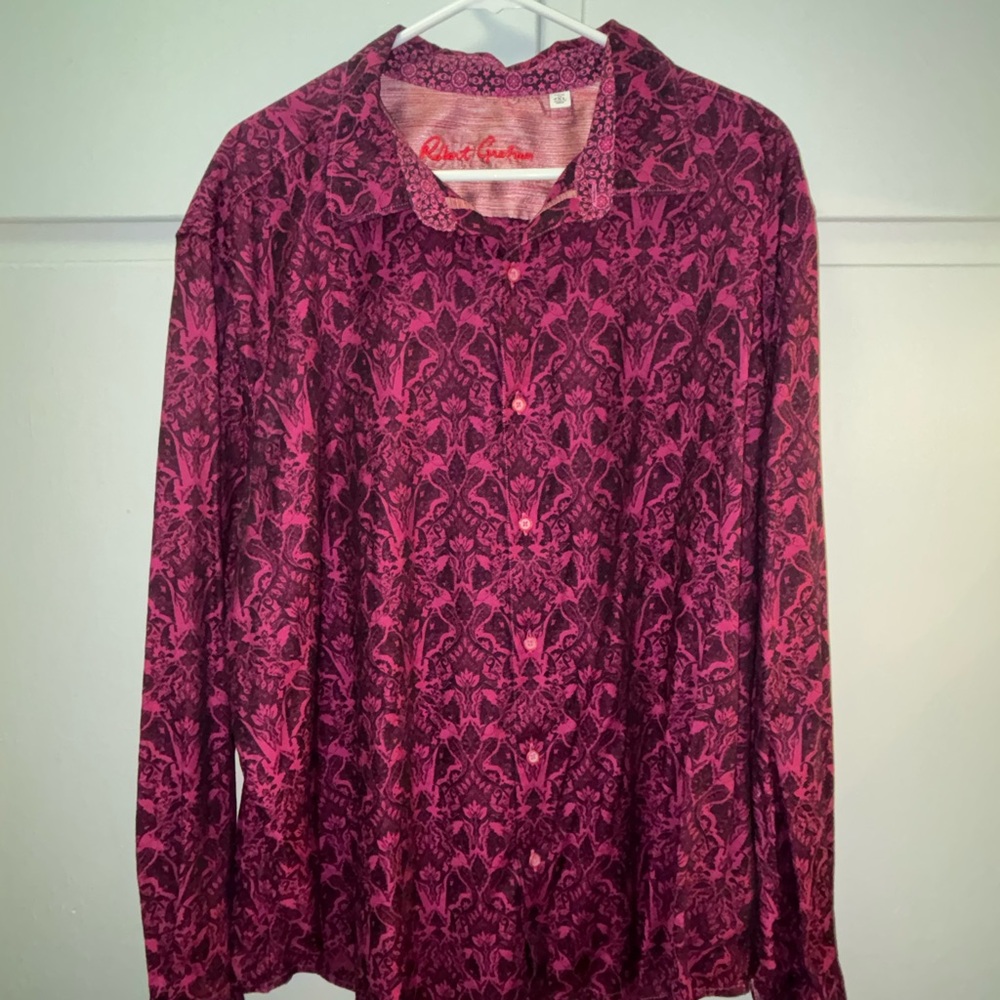 Robert Graham men’s highland long sleeve button down shirt